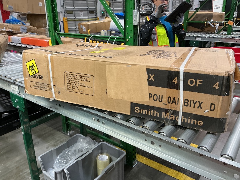 Photo 1 of ***PARTIAL SET*** ***READ CLERK NOTES*** Smith Machine Squat Rack