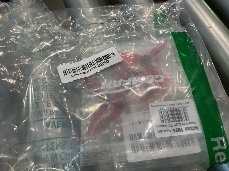 Photo 1 of 12Pcs Gemfan Hurricane 3020 3-Blade PC Propeller 3 Holes Props 1.5mm for RC FPV Racing Freestyle 3inch Toothpick Cinewhoop