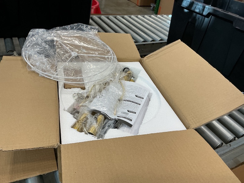 Photo 1 of ?Upgraded?Dimmable Gold Floor Lamps for Living Room, 11W LED Bulb Included, Modern Standing Lamp with Marble Base, Tall Pole Light with White Linen Shade for Bedroom Reading Office Corner Nursery