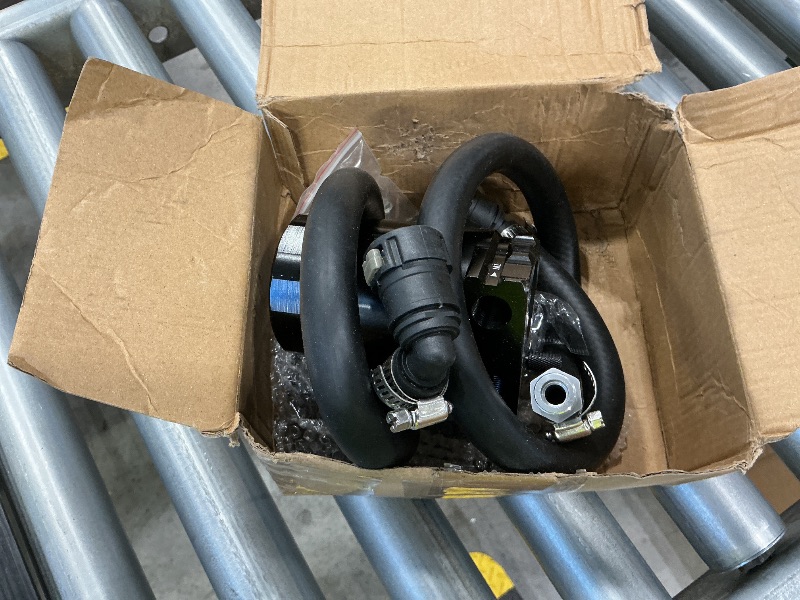 Photo 1 of 350ml Aluminum Oil Catch Can 2-Port Oil Separator Tank Compatible with Ford F150 2.7EB 3.5EB 5.0L Passenger Side 2011-2021, Expedition 3.5L EcoBoost 2