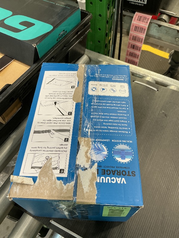 Photo 1 of 20 Pack Vacuum Storage Bags, Space Saver Bags (4 Jumbo/4 Large/4 Medium/4 Small/4 Roll) Compression for Comforters and Blankets, Sealer Clothes Storage, Hand Pump Included