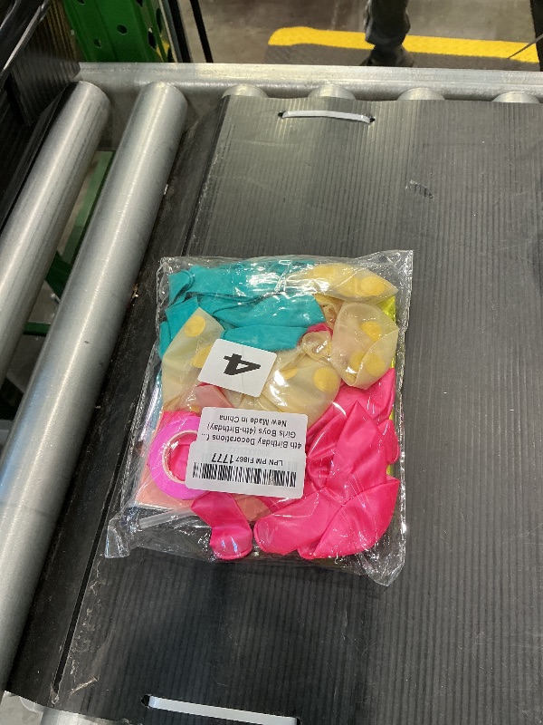 Photo 1 of 4th Birthday Decorations for Girls Gradient color Age 4 Birthday Balloons with Happy Birthday Banner for Baby showers Fourth Birthday Party Supplies for Girls Boys (4th-Birthday)