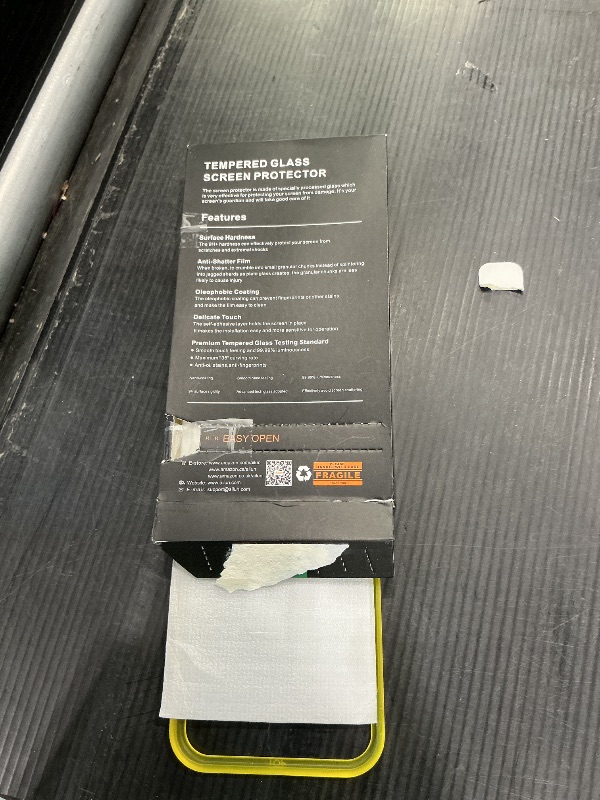 Photo 1 of Ailun 3 Pack Screen Protector for iPhone 15 Pro [6.1 inch] + 3 Pack Camera Lens Protector with Installation Frame,Case Friendly Tempered Glass Film,[9H Hardness] - HD