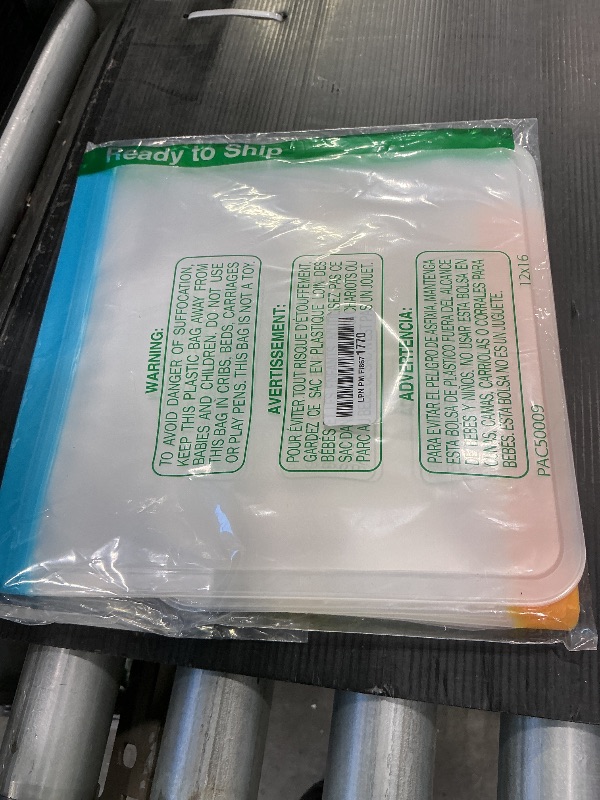 Photo 1 of 10 Pack Dishwasher Safe Reusable Bags, Leakproof Reusable Freezer Bags, BPA Free Food Storage Bags for Lunch Marinate Food Travel - 3 Gallon 3 Snack 4 Sandwich Bags