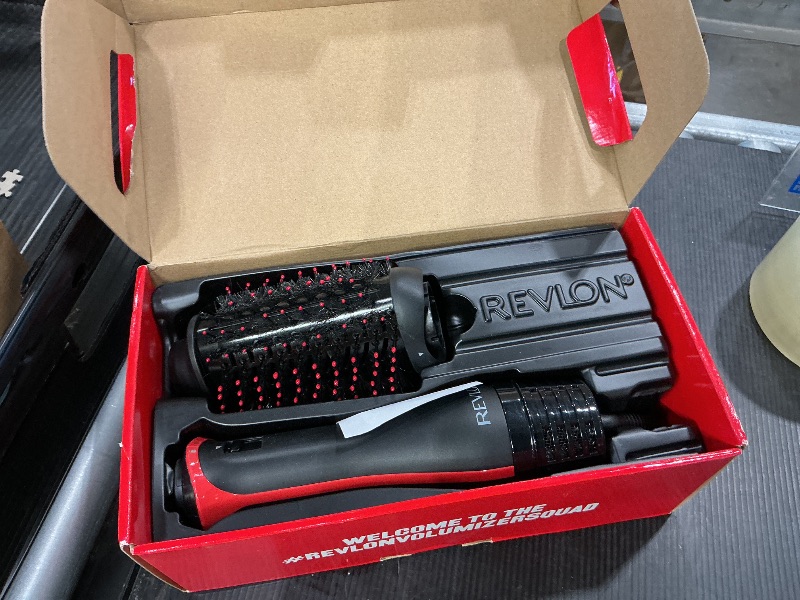 Photo 1 of *Minor Damage - Item has been used*
REVLON One Step Volumizer PLUS Hair Dryer and Styler - More Volume, Less Damage, and More Styling Control for Easy and Fast Salon-Style Blowouts, Plus Travel Friendly (Black)