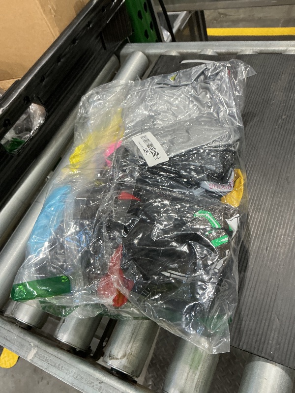 Photo 1 of 12 Pieces Inflatable Instruments Party Props Rock Star Toy Set Blow Up Guitars Inflatable Saxophone Bass Lute Microphones Mobile Phone Recorder Piano for 80s 90s Themed Party Photo Booth Decorations