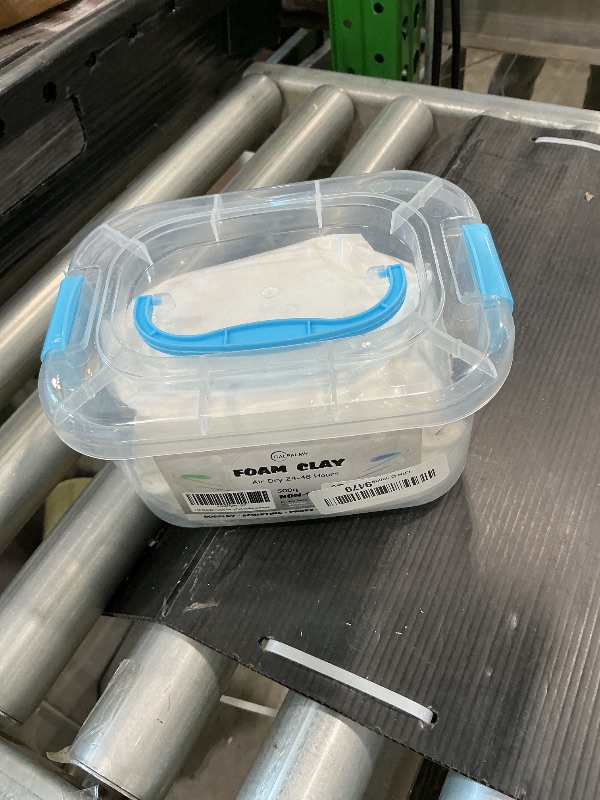 Photo 1 of 1.1lb Moldable Cosplay Foam Clay (White) – High Density and Hiqh Quality for Intricate Designs | Air Dries to Perfection for Cutting with a Knife or Rotary Tool, Sanding or Shaping