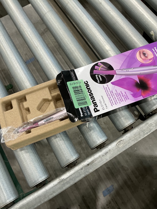 Photo 1 of ***SEE CLERK COMMENTS*** Panasonic Women’s Facial Hair Remover and Eyebrow Trimmer with Pivoting Head, Includes 2 Gentle Blades for Brow and Face and 2 Eyebrow Trim Attachments, Battery-Operated – ES2113PC