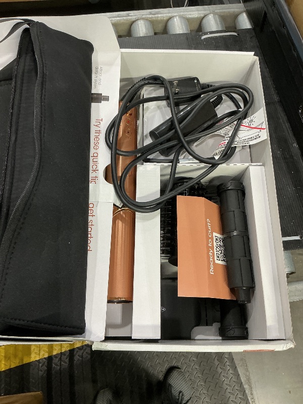 Photo 1 of ***SEE CLERK COMMENTS*** Shark FlexStyle® (Special Edition) | Air Styling & Drying System | Powerful Hair Dryer Brush & Multi-Styler | Auto-Wrap Curlers, Oval Brush, Concentrator, & Storage Bag Included | Copper | HD433CP