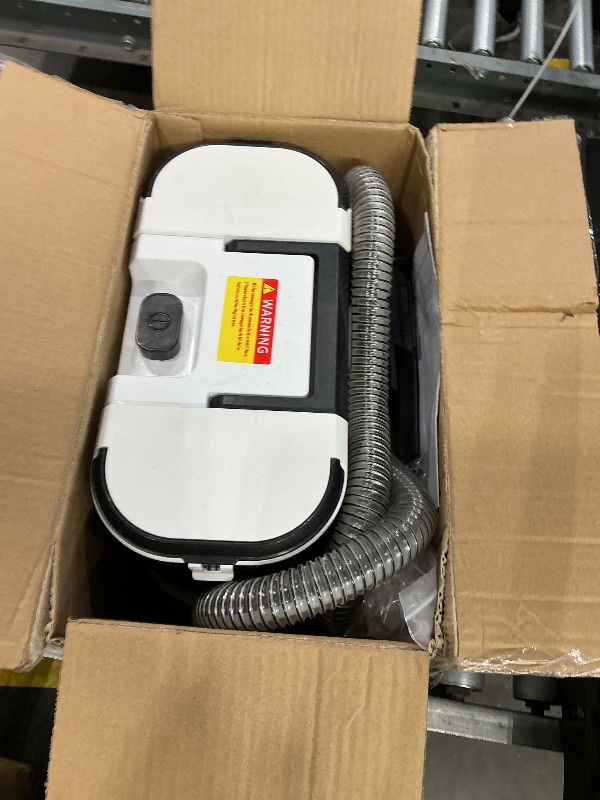 Photo 1 of ***SEE CLERK COMMENTS*** Portable Carpet & Upholstery Cleaner, Deep Cleaning for Rugs, Couch, Curtain, Car Interiors Stains, Pet & Family Friendly, 800W high-performance motor 21Kpa 120V (White)