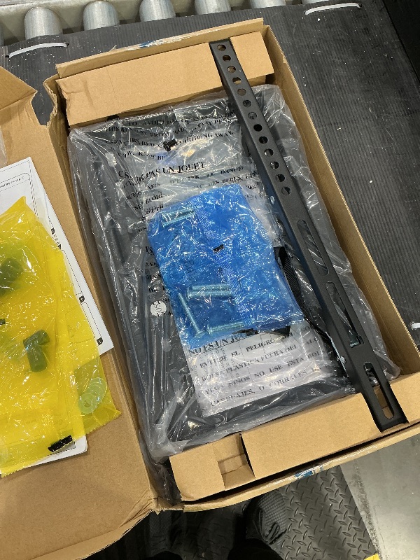 Photo 1 of ***SEE CLERK COMMENTS*** Mounting Dream TV Wall Mount for Most 37-75 Inch TVs, Universal Tilt TV Mount Fit 16", 18", 24" Stud with Loading Capacity 132lbs, Max Vesa 600 x 400mm, Low Profile Flat Wall Mount TV Bracket