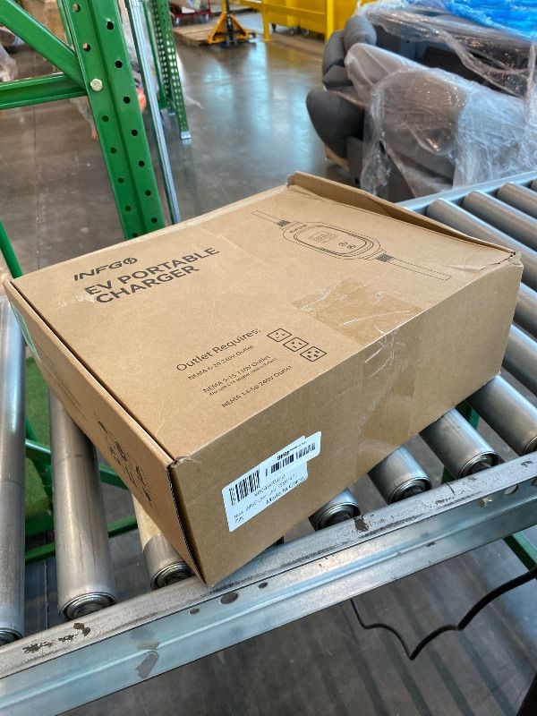 Photo 1 of *USED*
INFGO 2025 Upgraded Level 2 EV Charger, 40Amp, Adjustable Current & Timing Delay, 240V, 9.6kW, NEMA 14-50 Plug, Portable Home Electric Car EV Charger with 25FT EV Charging Cable for J1772 BEVs/PHEVs