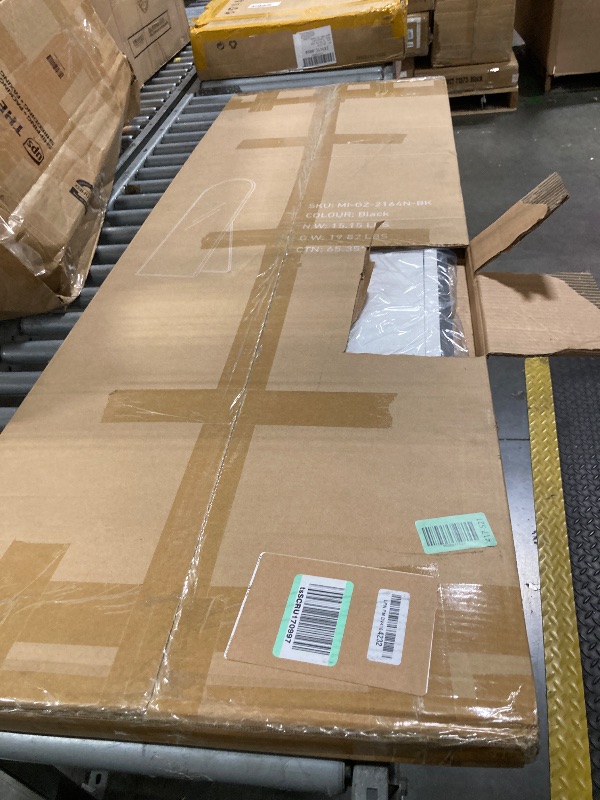 Photo 1 of DUMOS Arched Full Length Mirror with Stand 64"x21" Floor Standing Aluminum Frame for Bedroom Body Hanging Leaning Modern Simple Home Decor Shatter-proorf Nano Glass Wall Living Room Cloakroom Black