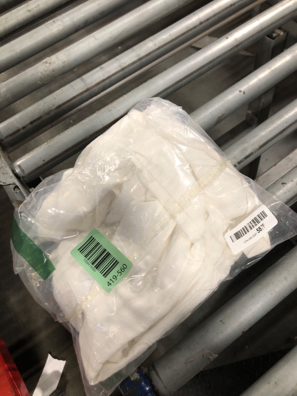 Photo 1 of GRAPENT Women's Ivory Summer Casual Short Sleeves Button Down Pocket Belted Jumpsuits Rompers Size Medium (Fits US 8-10)