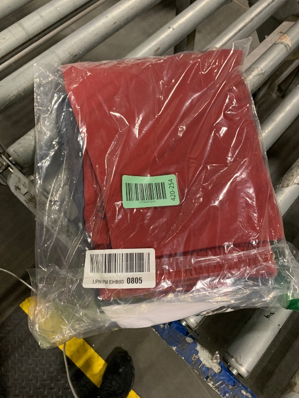 Photo 1 of ***ONLY 2*** RBX Boys Sweatpants - 4 Pack Active Performance Tricot Boys Joggers with Elastic Waistband - Athletic Pants for Kids (4-20), Size 14-16, Dark Grey/Red