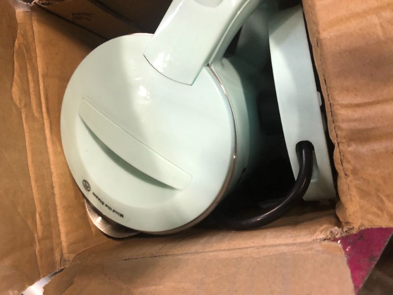 Photo 1 of 0.5L Small Portable Electric Kettles for Boiling Water, Stainless Steel Travel Kettle, Fast Boil Teapot, Boil-Dry Protection & Auto Shut-Off, Perfect For Traveling Cooking, Coffee, Tea, Eggs(Green)