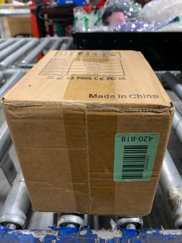 Photo 1 of 0.5L Small Portable Electric Kettles for Boiling Water, Stainless Steel Travel Kettle, Fast Boil Teapot, Boil-Dry Protection & Auto Shut-Off, Perfect For Traveling Cooking, Coffee, Tea, Eggs(Green)