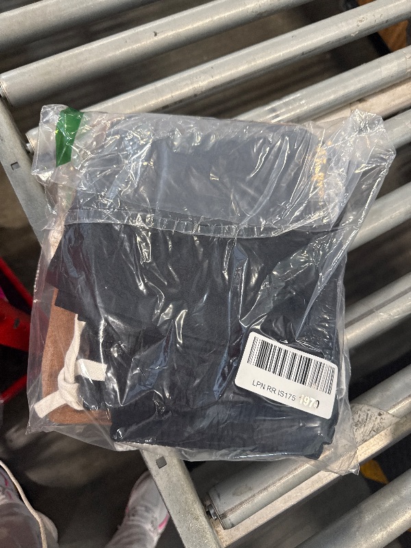 Photo 1 of **NEED TO BE CLEANED** Real Essentials 3 Pack: Women's Cotton Terry Jersey 9" Bermuda Shorts Pockets-Casual Lounge Yoga 