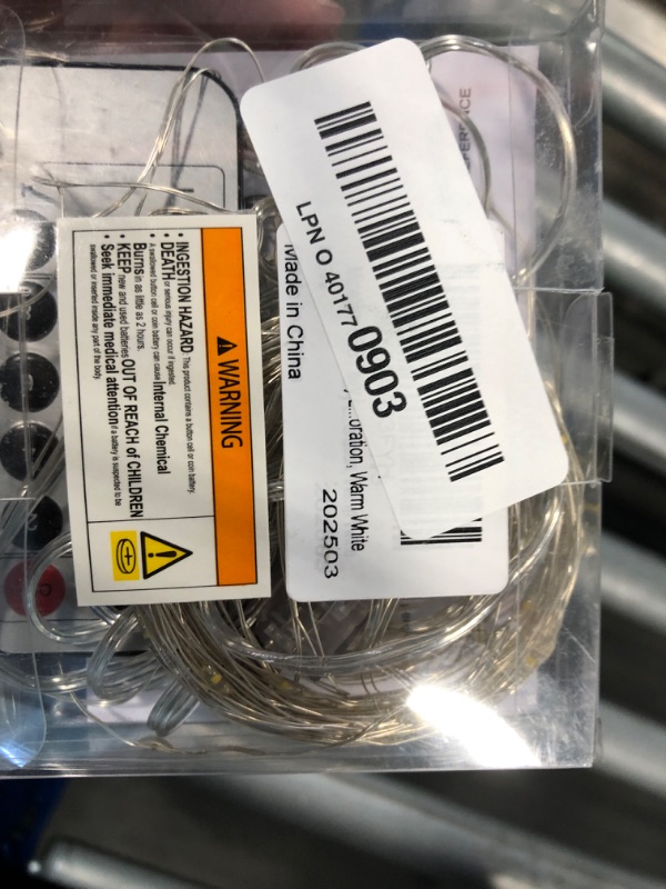 Photo 1 of Minetom Twinkle Fairy Lights, 33 ft 100 LED USB Plug in String Lights with Remote and Timer, Waterproof 8 Modes for Bedroom Indoor Wreath DIY Party Wedding Christmas Holiday Decoration