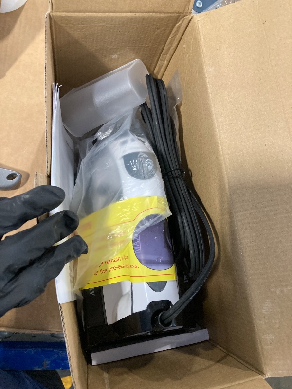 Photo 1 of ***SMALL LEAK***IRONDAY Steam Iron for Clothes Rapid Heating, 1700W Iron with Non-Stick Ceramic Soleplate, 3-Way Auto-Off, Burst of Steam, Self-Cleaning, 14.07oz Water Tank Ironing Clothes for Home, Grey