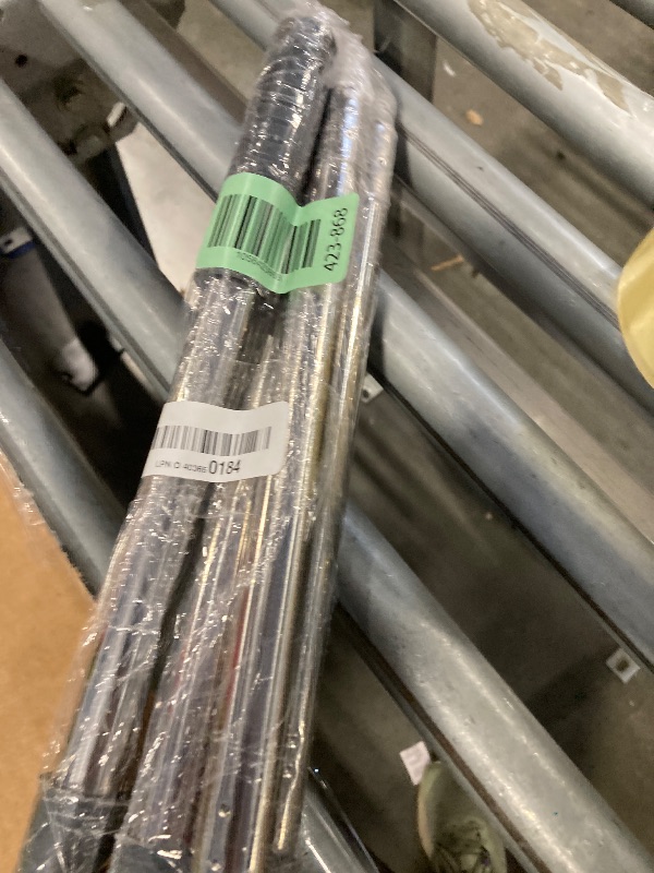 Photo 1 of * just the handle *AIR U+ Floor Scrub Brush with Long Handle, Household Cleaning Brush with Right Angled Bristle & Scraper, 360° Swivel Heads, Shower Scrubber for Patio Bathroom Garage Kitchen Wall Deck Tile