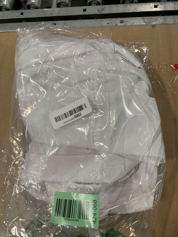 Photo 1 of ***NEEDS TO WASHED HAS SATAIN****J.VER Men's Dress Shirts Solid Long Sleeve Stretch Wrinkle-Free Formal Shirt Business Casual Button Down Shirts White Large Tall SIZE XL