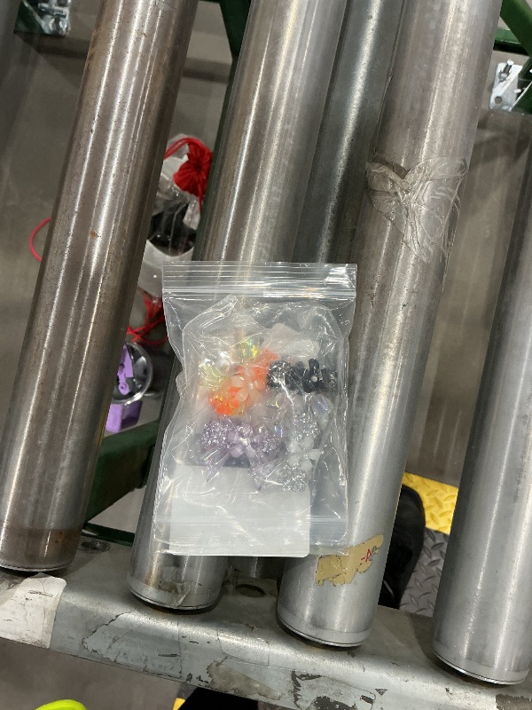 Photo 1 of 6PCS Rhinestone Bows Beads for Pens, Fancy Focal Beads for Beadable, Pens Beadable Keychains Making