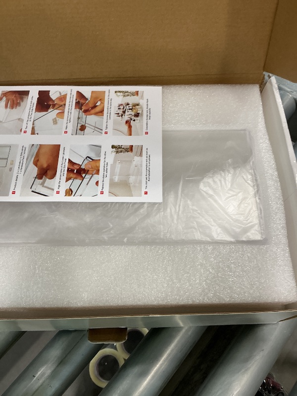 Photo 1 of *Minor Damaged*
Hiendure Bathroom Counter Organizer 2-Tier Bathroom Organizer Countertop Cosmetics Organizer Vanity Storage Shelf Rack for Bathroom Bedroom Kitchen