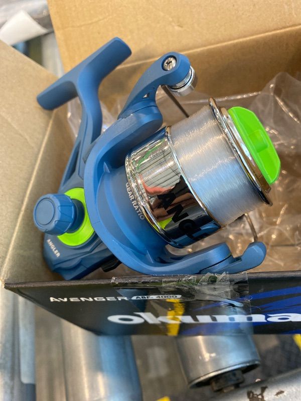 Photo 1 of *Check clerk notes*
OKUMA Reels Avenger ABF 6Bb+1Rb 5.0:1, Multi, One Size