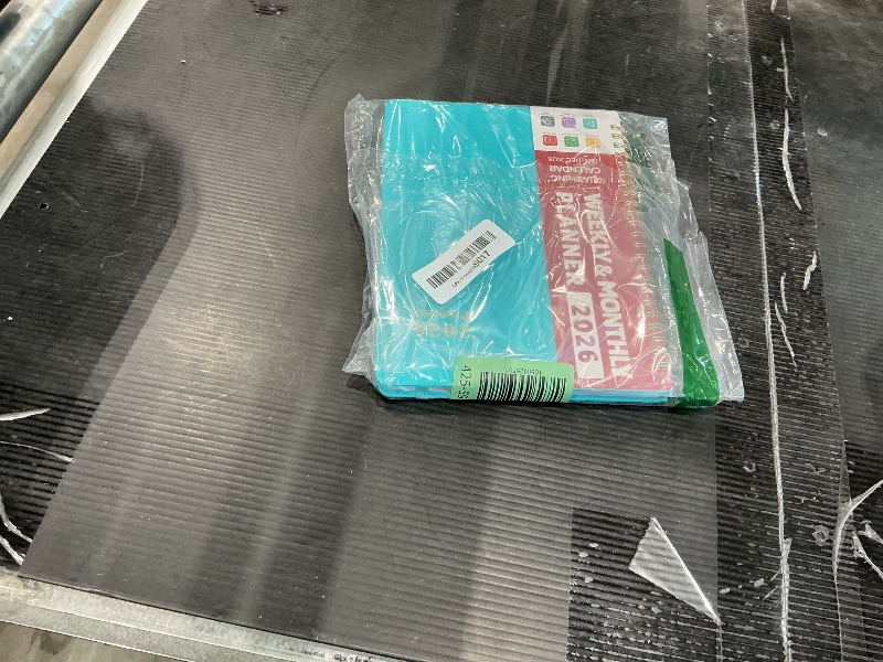 Photo 1 of 2026 Planner, Weekly and Monthly Planner, January 2026 - December 2026, Hardcover 2026 Calendar Planner Book with Tabs For Women & Men, Inner Pocket, Spiral Bound, Perfect for Office Home School Supplies - A5 (6.3" x 8.5"), Aquamarine