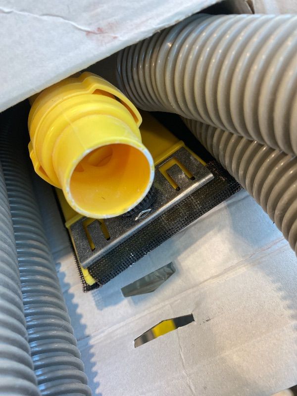 Photo 1 of **USED**
Hyde Tools 09165 Dust-Free Drywall Vacuum Hand Sander with 6-Foot Hose