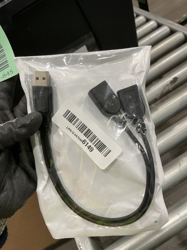 Photo 1 of ?2025 Upgraded? USB 2.0 A Male to 2 Dual USB Female Jack Y Splitter Hub Power Cord Extension Adapter Cable(Not Supporting CarPlay and Android Auto)