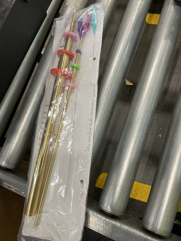 Photo 1 of *MISSING PARTS*
Fasturn Tube Fabric Turners, Crown Set 6 Tubes