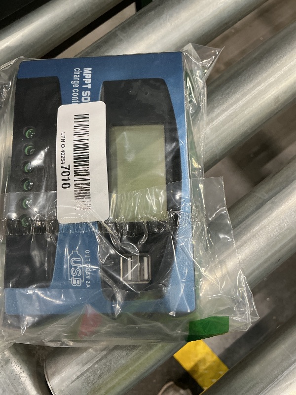 Photo 1 of 100A MPPT Solar Charge Controller, 12V/ 24V Solar Panel Battery Intelligent Regulator with Dual USB Port, LCD Display and Timer Setting ON/Off Hours