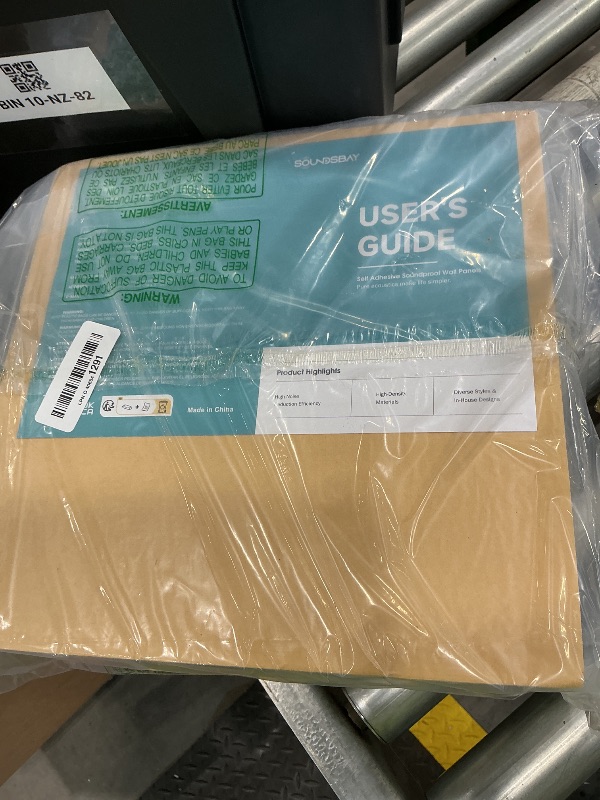 Photo 1 of *USED*
Acoustic Panels, 12 Pack Soundproof Wall Panels Self-Adhesive, Sound Proof Panels for Walls, Office,Reccording Studio, Ceiling 12" X 10" X 0.4"