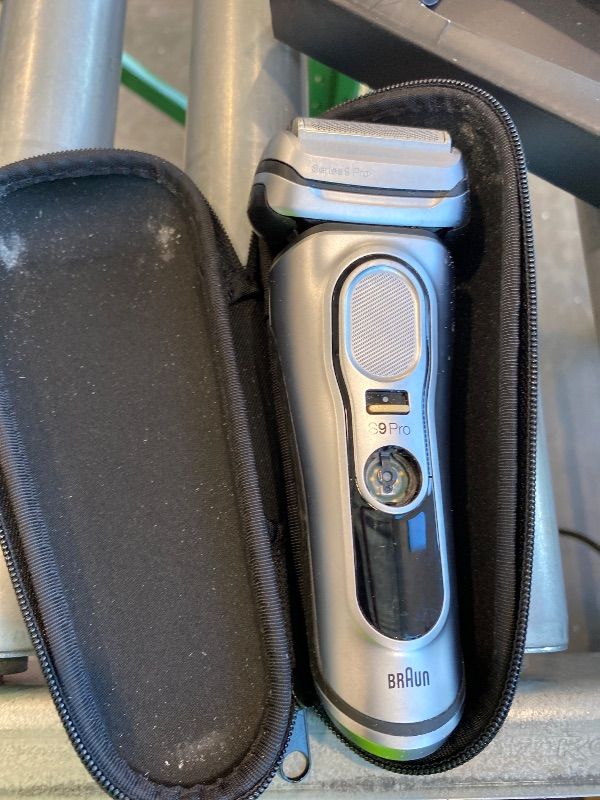 Photo 1 of *Major Damaged*
Braun Series 9 9517s PRO+ Electric Razor for Men, 5 Pro Shave Elements & Precision Long Hair ProTrimmer, Charging Stand, Braun’s Best for Smooth Skin, Wet & Dry Electric Razor with 60min Runtime