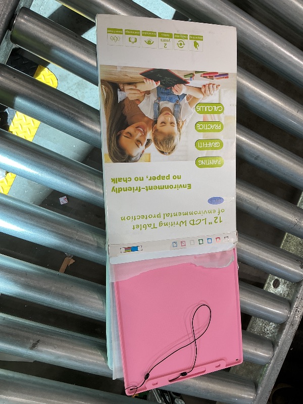 Photo 1 of [2 Pack] Genialba LCD Writing Tablet 12-Inch Colorful Doodle Board, Toddler Learning Educational Toys Gifts for 3-8 Years Old Girls and Boys, Electronic Drawing Pad for Kids (Pink&Blue)