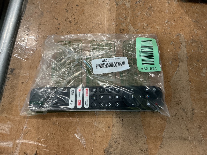 Photo 1 of (Upgrade) Besia RC813 Replacement Remote for All TCL Android/Google TVs, Compatible with Q/S/FHD/UHD/QLED Series Without Voice Command