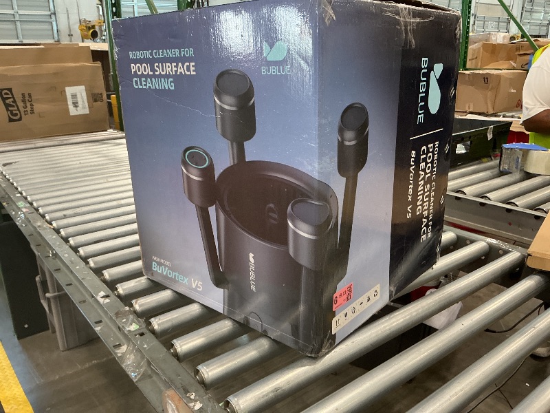 Photo 1 of (2026 Upgrade) BUBLUE F10 Pool Surface Skimmer Robot, Pool Cleaner with App Control,Powerful Suction,5L Filter, Dual Cleaning Modes, AI Navigation,Ideal for In-Ground & Above-Ground Pools,Space Gray