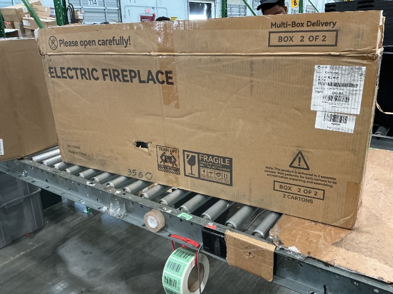 Photo 1 of ***UPDATED 5/31***
*PARTIAL SET*
Touchstone Smart Electric Fireplace-The Sideline 30" Wide-in Wall Recessed - 30 Realistic Ember Color/Flame Options - 1,500W Heater w/Thermostat - Log & Crystal Hearth Options - Alexa/WiFi Enabled