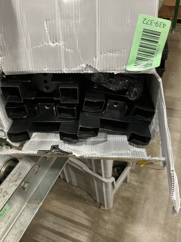 Photo 1 of *MISSING PARTS - see clerk notes*
NEW JETO Metal Bed Frame,King Size Bed Frame with Storage Space,Heavy Duty Sturdy Mattress Foundation,Easy Assembly,No Box Spring Needed, Black,14 Inch,King