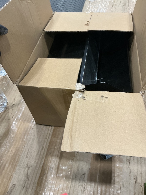 Photo 1 of 10 Inch Wall Vent Cap for Microwave Kitchen Range Hood Exhaust for 3-1/4"x10" Rectangular Duct Exhaust Vent Cap with Damper and Screen for Range Hood Kitchen Dryer Bath, Black