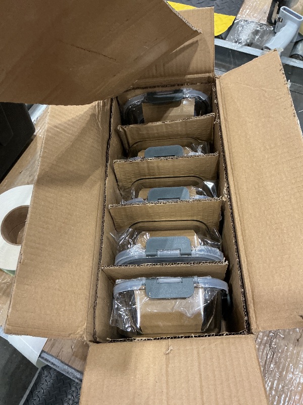 Photo 1 of [10-Pack] Glass Meal Prep Containers with Lids, MCIRCO Food Storage Containers with Snap Locking Lids, Airtight Lunch Containers, Microwave, Oven, Freezer and Dishwasher