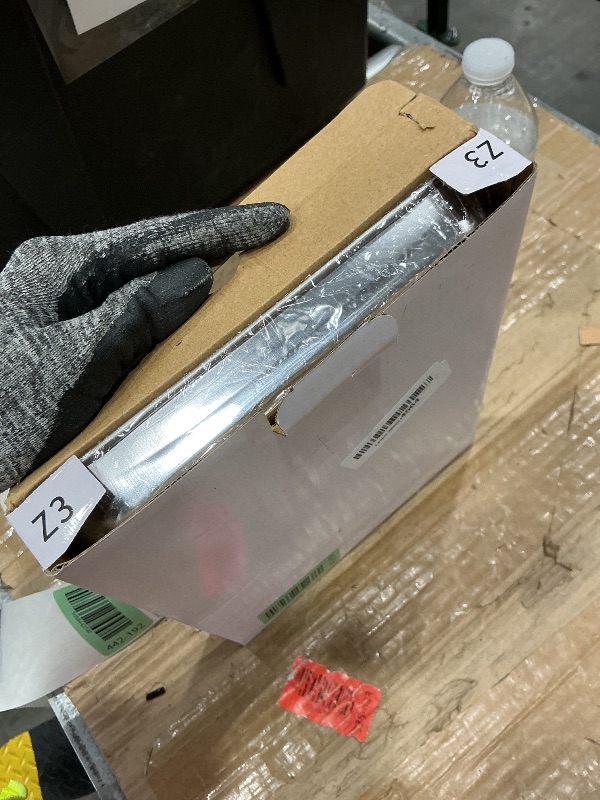 Photo 1 of 10.4 Inch Baking Sheet Pan with Rack Set, Joyfair Stainless Steel Toaster Oven Pans Tray & Cooling Racks for Cookie/Jelly Roll/Bacon/Meat, Commercial Metal & Rust-free, Dishwasher Safe