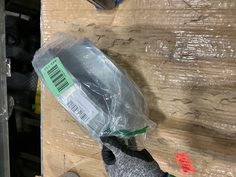 Photo 1 of 10" to 8" Inch Galvanized Steel Round Duct Reducer - Pipe Fitting Increaser Reducer - Drain, Waste and Vent Conduit Transition Adapter - Metal Tube Reducing Coupling