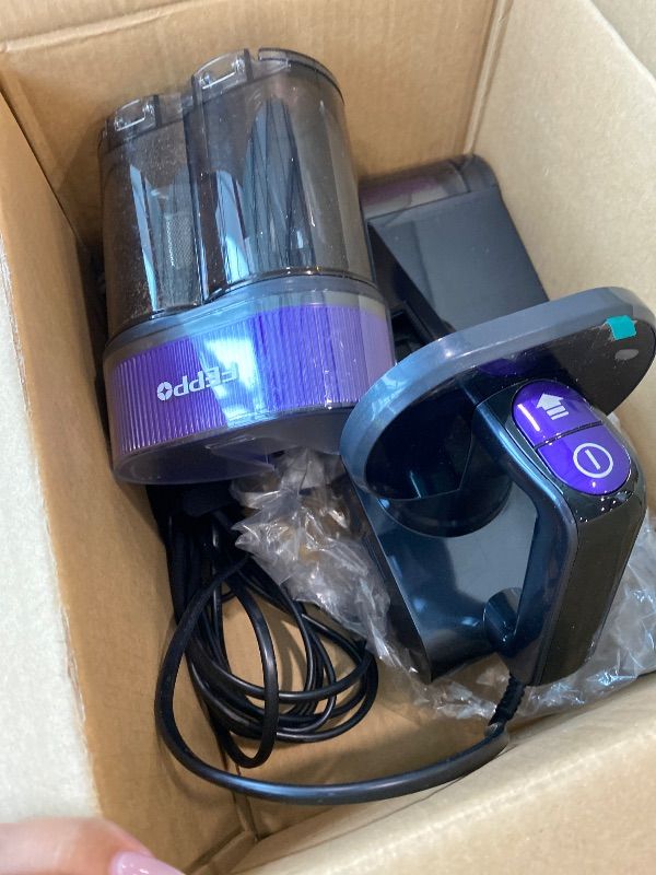 Photo 1 of **UNTESTED**
FEPPO Mattress Vacuum Cleaner, 4-in-1 Bed Vacuum Cleaner PRO, 16KPa Handheld Vacuums with 253.7nm UV-C Light, 40,000 Beats/Min Tapping, 140°F Hot Air, HEPA Filter for Bed, Sofa, Crib(Corded, 550W)