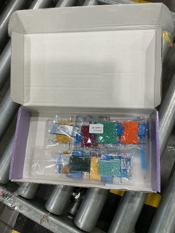 Photo 1 of **UNTESTED**
Foreveryoung Minigem Small Diamond Art Kits for Beginners, 12Pcs Resin Square Drill Diamond Painting Kits for Adults, 2-Hour Postcard-Style Mini Diamond Art 5x7 Inch – 2 Sets: Sea Echo & Dream Journey