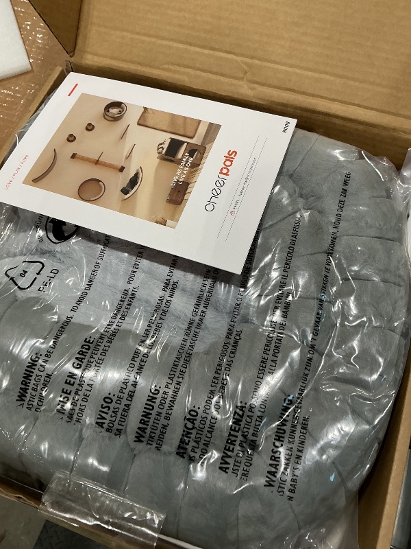 Photo 1 of *MISSING PARTS - see clerk notes*
CHEERPALS Cat Window Perch for Indoor Cats Hammock for Window with Reversible Cushion, Foldable Cat Window Bed for Large Cats and Kittens(Grey,Medium)