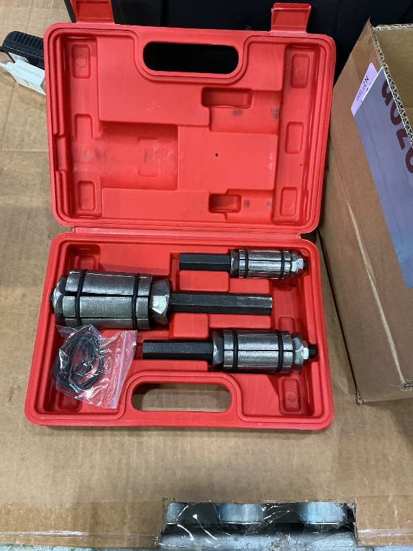Photo 1 of **UNTESTED**
SCITOO 3-Pieces Pipe Expander Tool Set 1/18'' to 3-1/2'', Tail Pipe Expander Compatible with Most Vehicles and Trucks