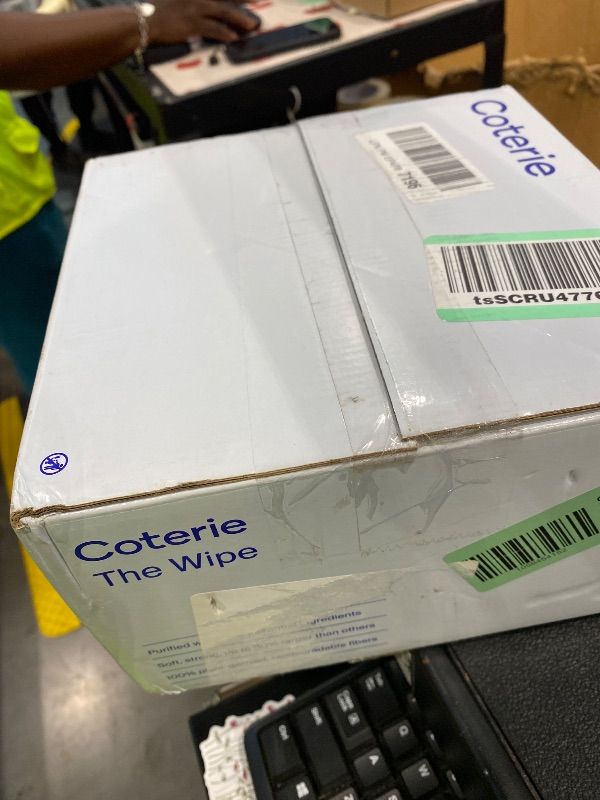 View 2 of *PARTIAL SET - Missing the diapers*
Coterie Baby Wipes + Diapers Kit, Size 2 Diapers (186 Count) & 12 Pack (672 Count) Baby Wipes with 99% Water, Plant Based Materials, Hypoallergenic for Sensitive Skin